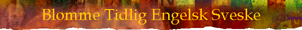 Blomme Tidlig Engelsk Sveske