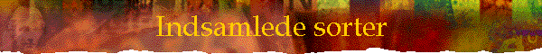 Indsamlede sorter